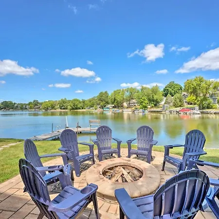 Lakefront Oasis With Boat Dock, Fire Pit, Grill